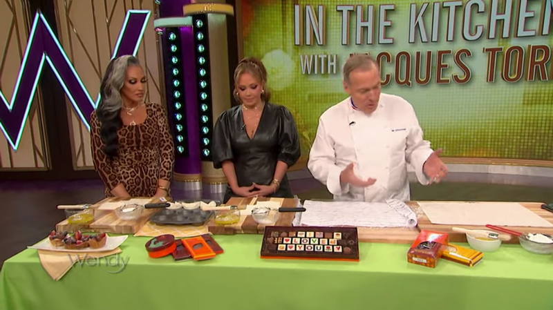 Chef Jacques on Wendy Williams making Chocolate Mousse