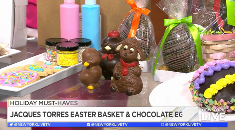 Jacques Torres Chocolate Easter Collection on New York Live