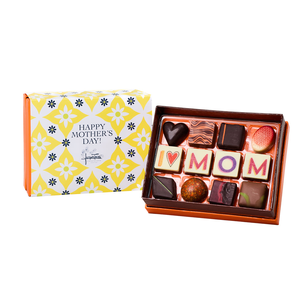 I Love Mom 12pc Chocolate Bonbons | Jacques Torres Chocolate