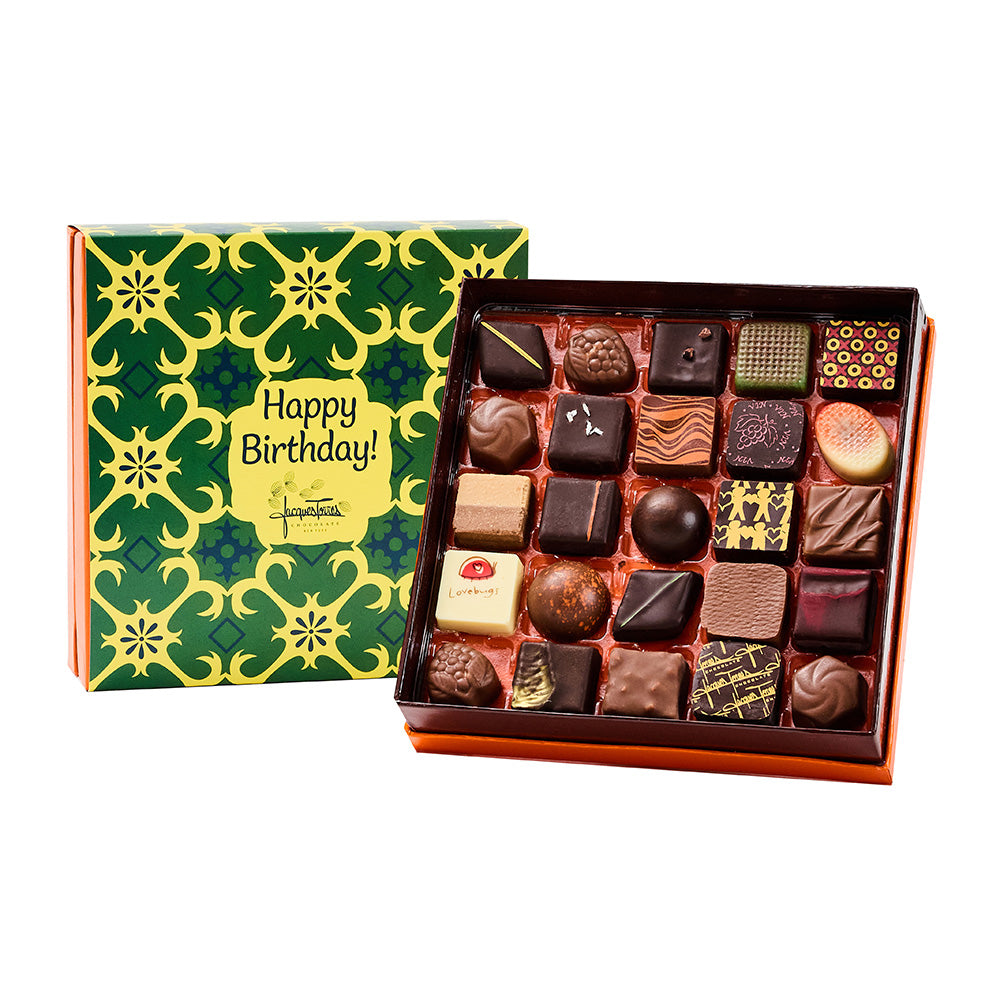 Assorted Chocolate Bonbons with Birthday Sleeve