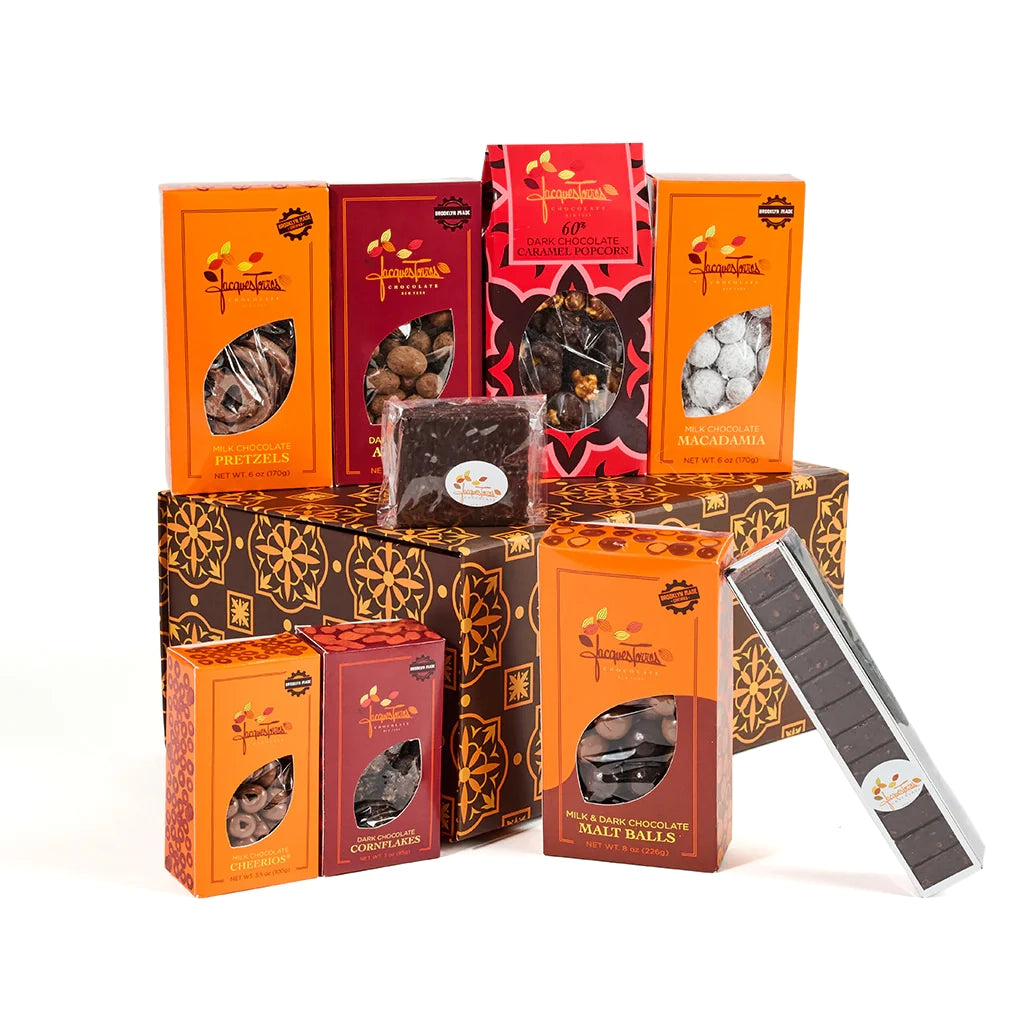 Chocolate Covered Everything Gourmet Gift Box | Jacques Torres Chocolate Covered Everything Gourmet Gift Box | Jacques Torres