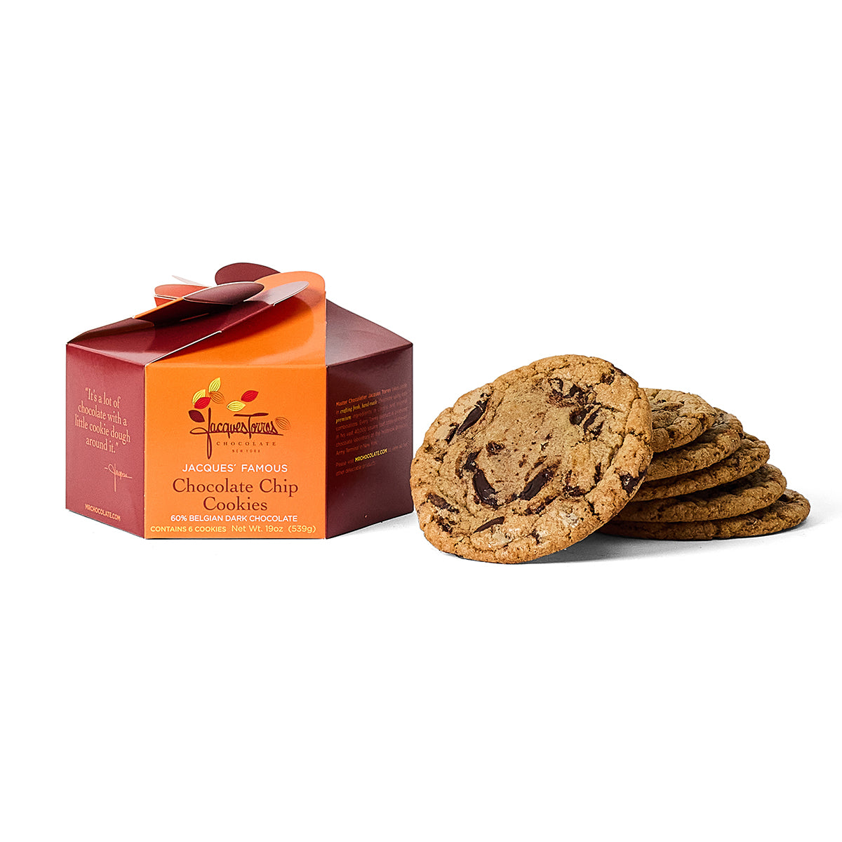Jacques' Famous Chocolate Chip Cookies with Box