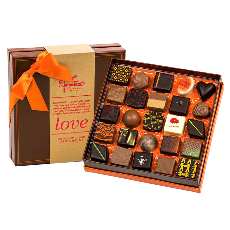 Assorted Bonbons with Gold Love Sleeve