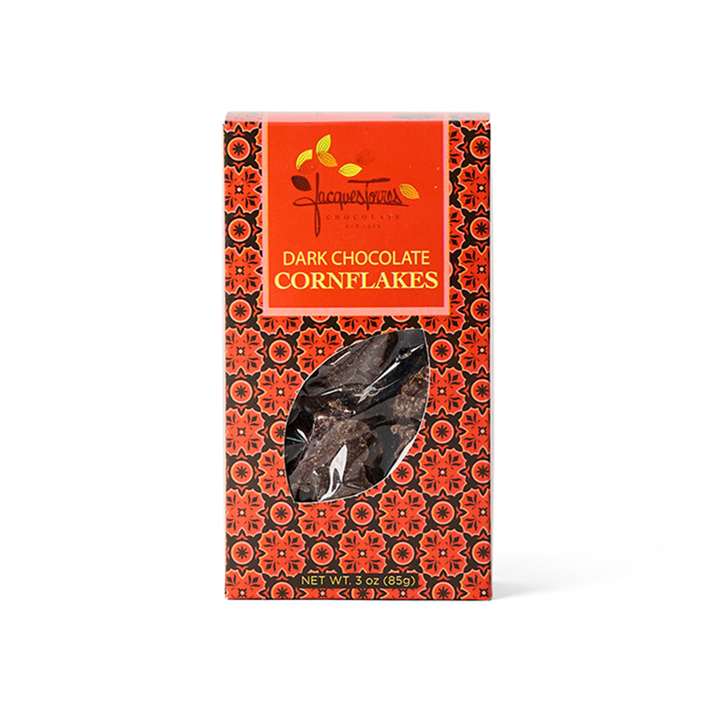 Dark Chocolate Corn Flakes front of box
