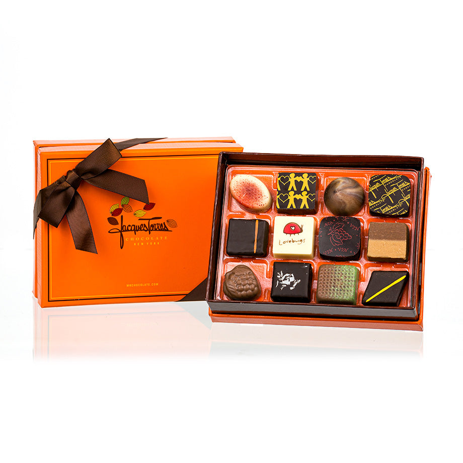 12 piece - Assorted Kosher Chocolate Bonbons by Jacques Torres