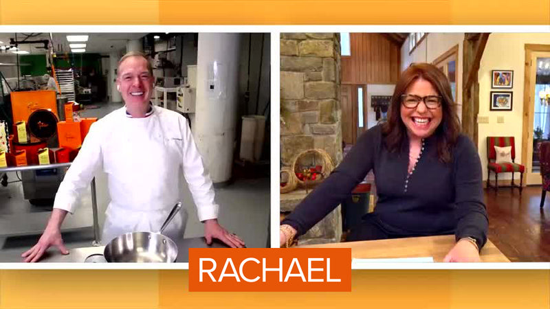 Jacques Goes on Rachael Ray Show and Shows You How to Make Homemade Caramels, Chocolate-Dipped Caramels + Turtles