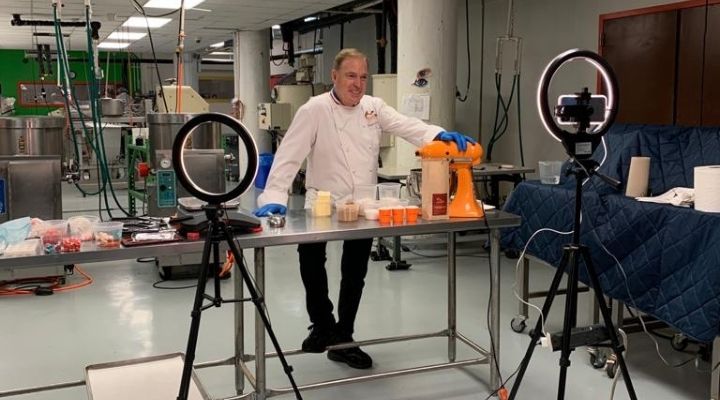 Jacques Torres Hosted A Live Zoom Class in Partnership with NYCWFF