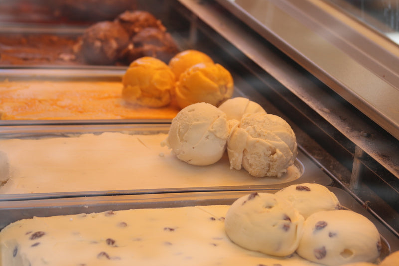 Trays of Jacques Torres new summer ice cream flavors