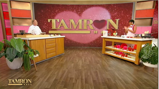 Jacque's Make Mascarpone Chocolate Hearts with Tamron Hall