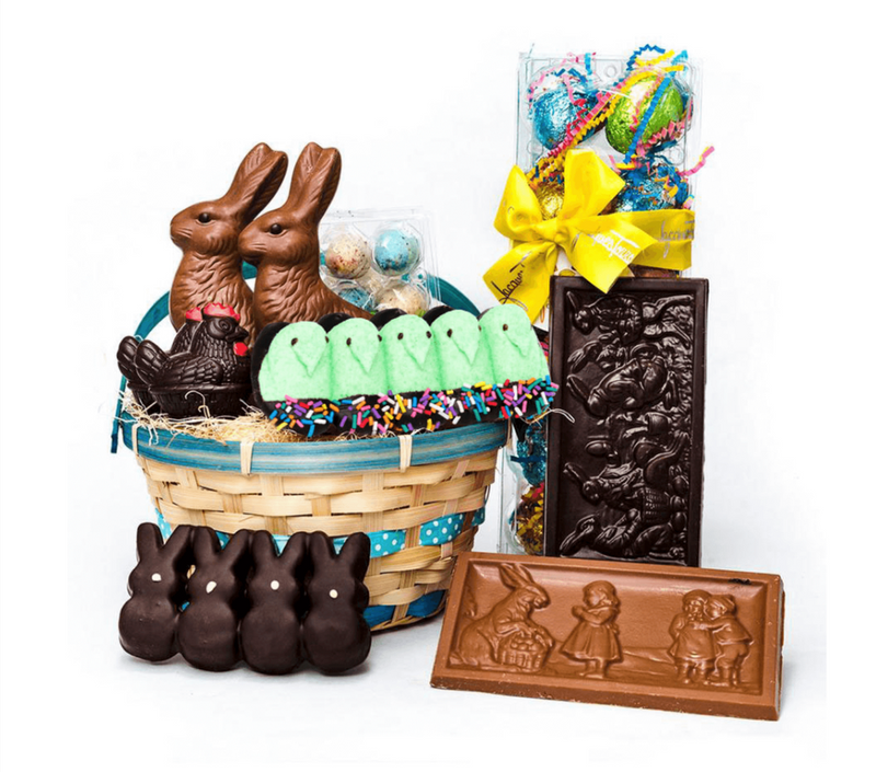 The Chocolate Professor Names Jacques Torres Chocolate Easter Bunny's Celebration Basket As One of The BEST Easter Gifts