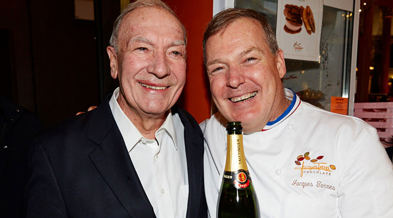 Jacques Torres and Chef Alain Sailhac