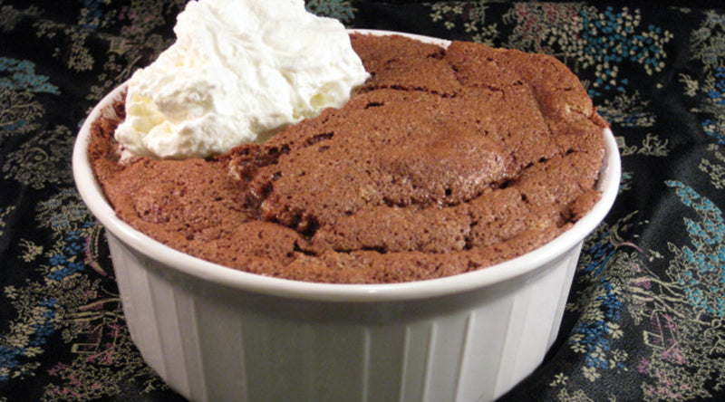 Cake Mix Chocolate Soufflé