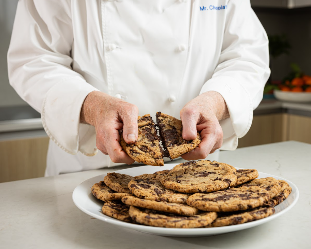 Jacques Torres Chocolate Chip Cookies and baking discs