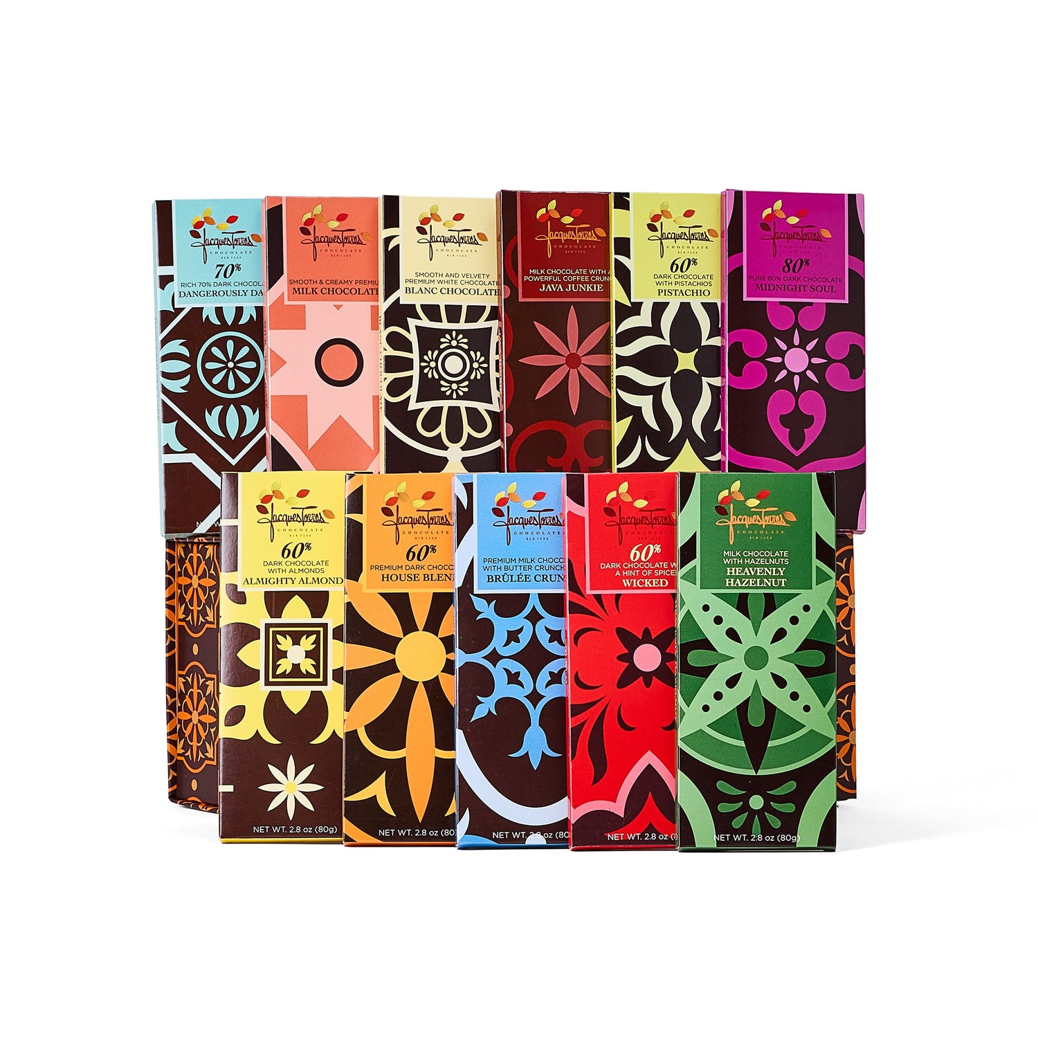 Jacques Torres Collection of Chocolate Bars