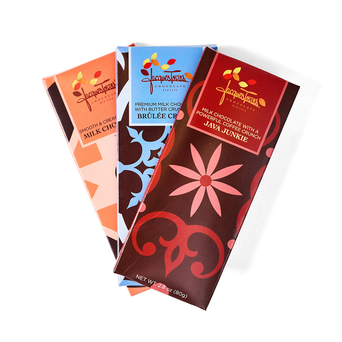 3 Chocolate Bars with new packaging