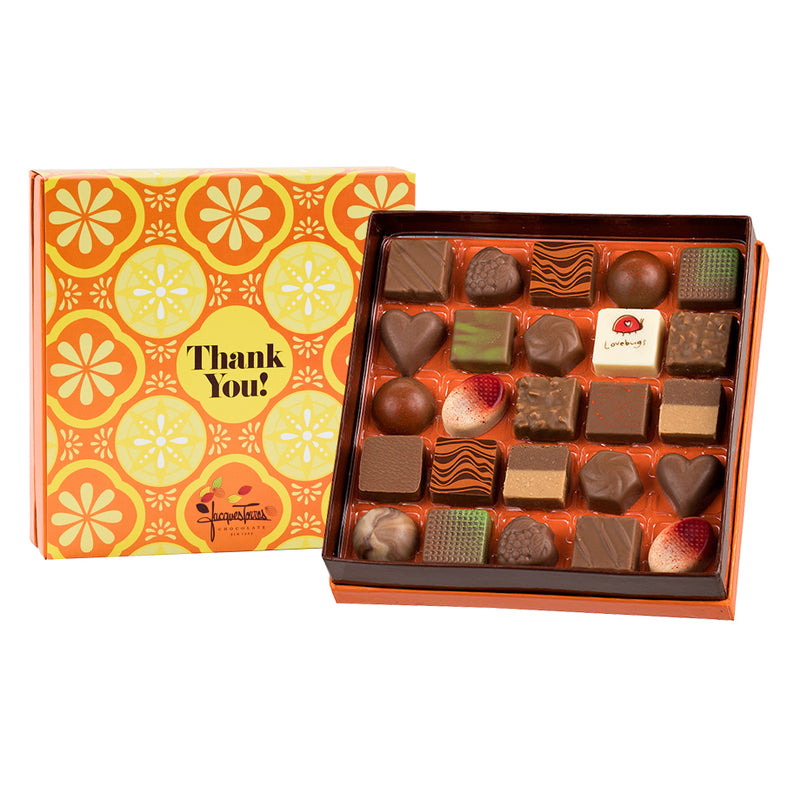 Milk Chocolate Bonbons with Thank You Sleeve 25pc
