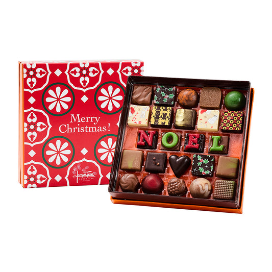 NOEL Bonbons with Merry Christmas Sleeve 24pc box