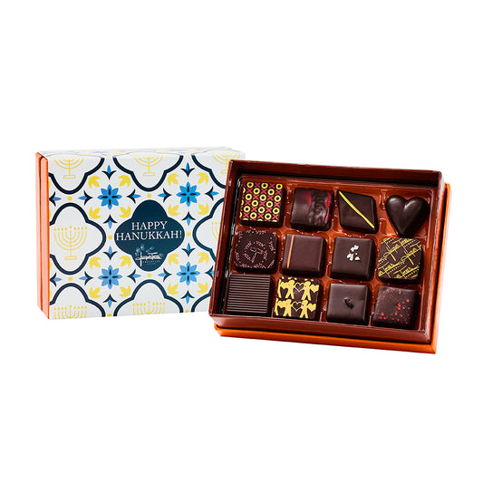 Assorted Bonbons with Happy Hanukkah Sleeve 12pc