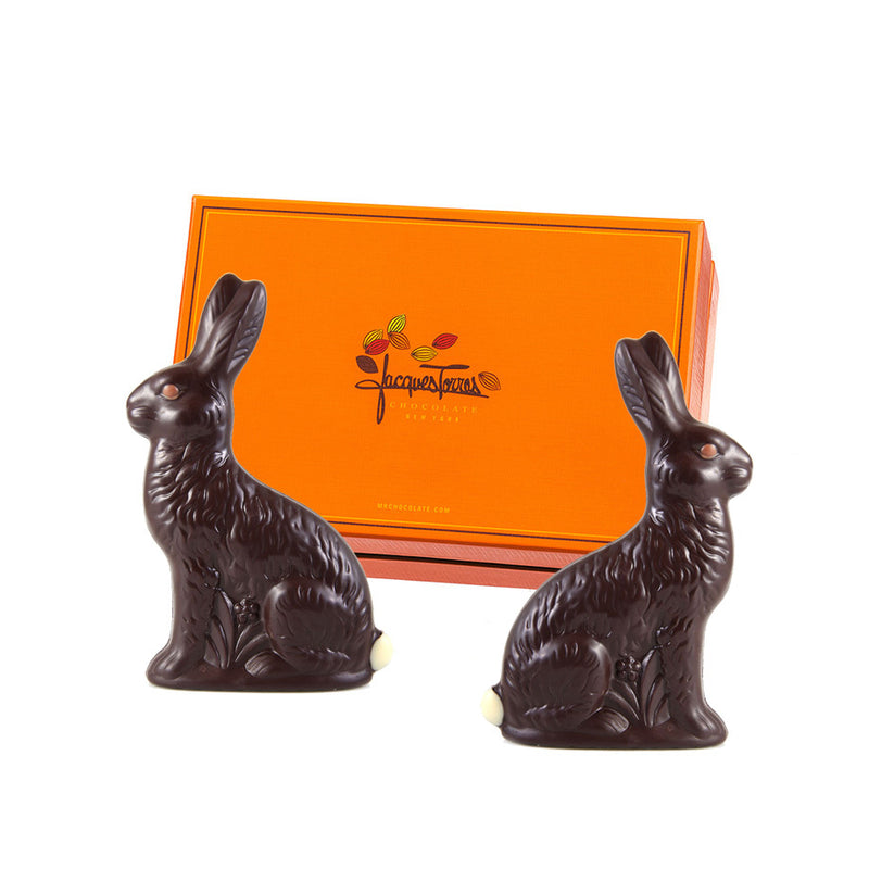 Sitting Easter Bunny - Dark Chocolate Gift Box