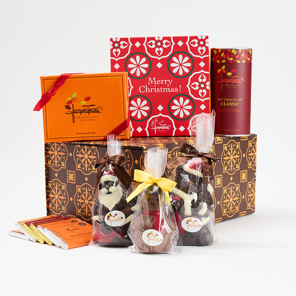 Christmas Sampler Gift Box Jacques Torres Chocolate