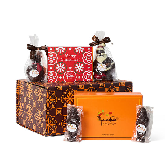 Dark Chocolate Christmas Gift Box