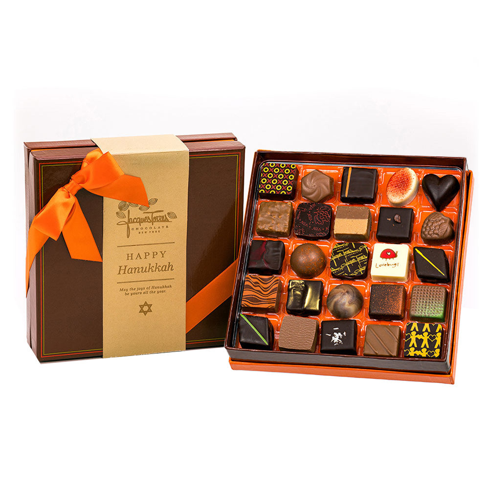 Assorted Bonbons with Gold Happy Hanukkah Sleeve