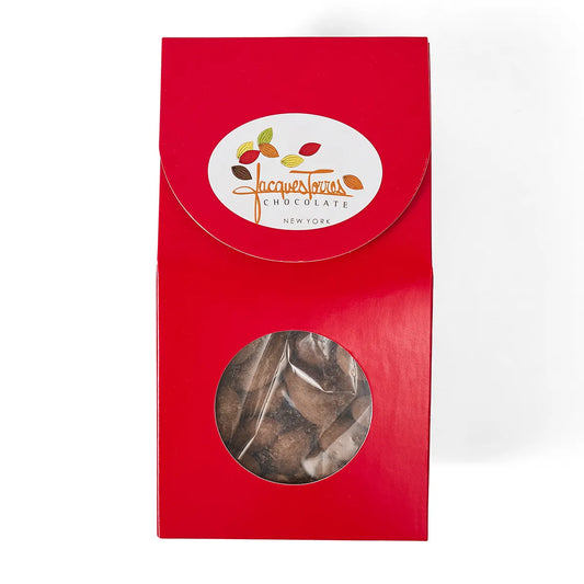 Dark Chocolate Almonds in packaging