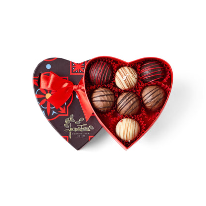 Valentine's Truffles Heart Box-7 pc
