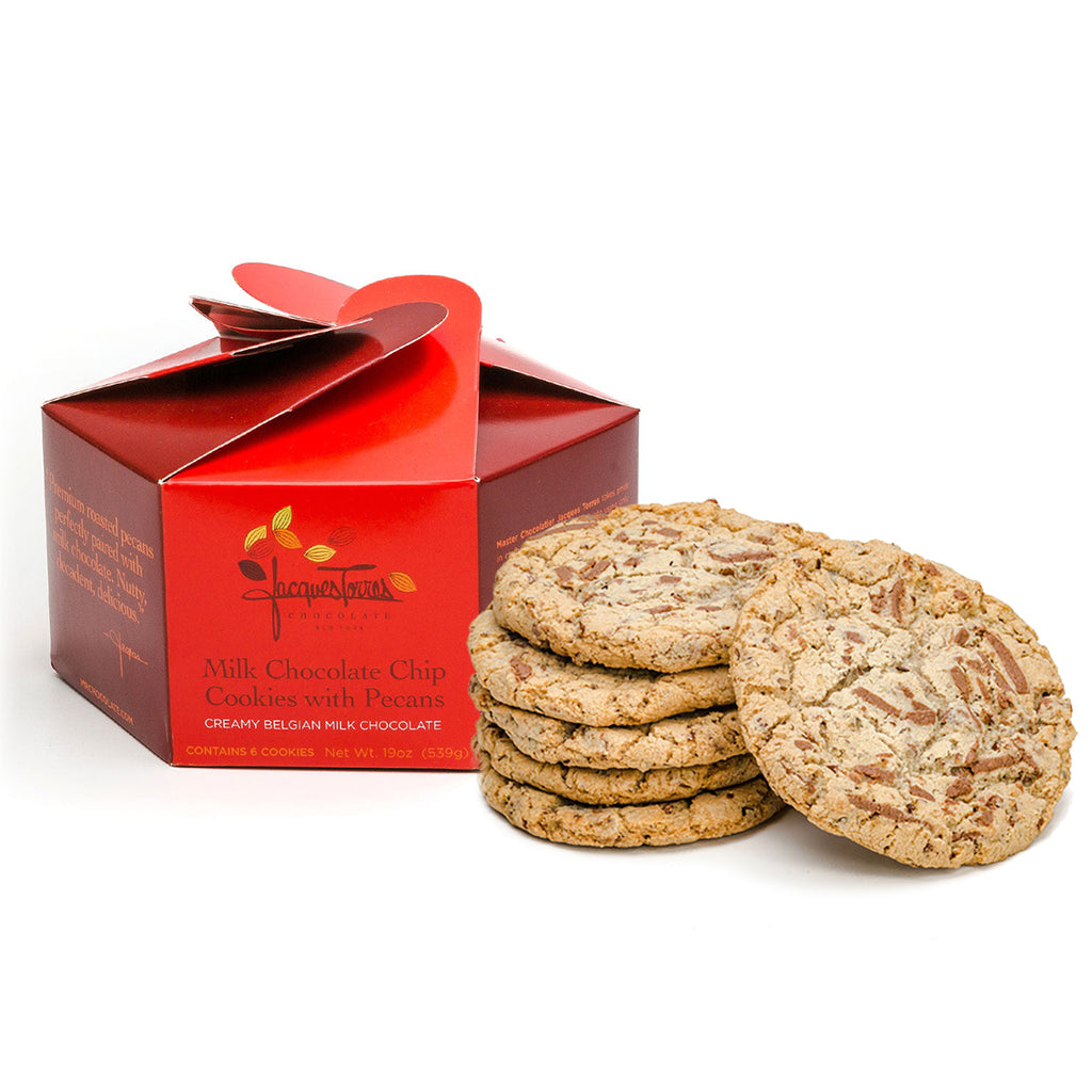 Milk Chocolate Pecan Cookies with Box