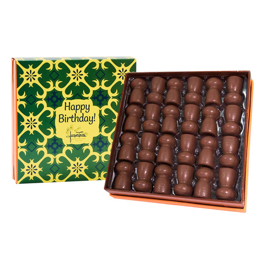 Taittinger Champagne Truffles with Happy Birthday Sleeve