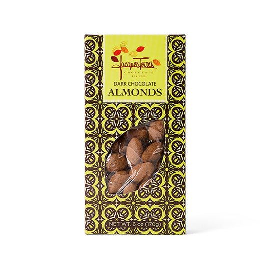 Dark Chocolate Almonds Front of Box