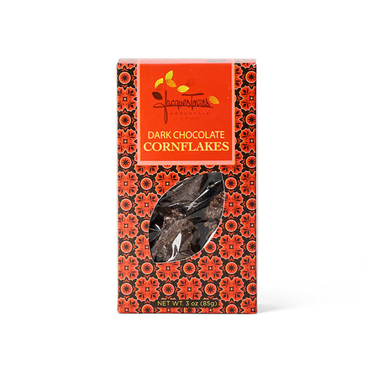 Dark Chocolate Corn Flakes front of box