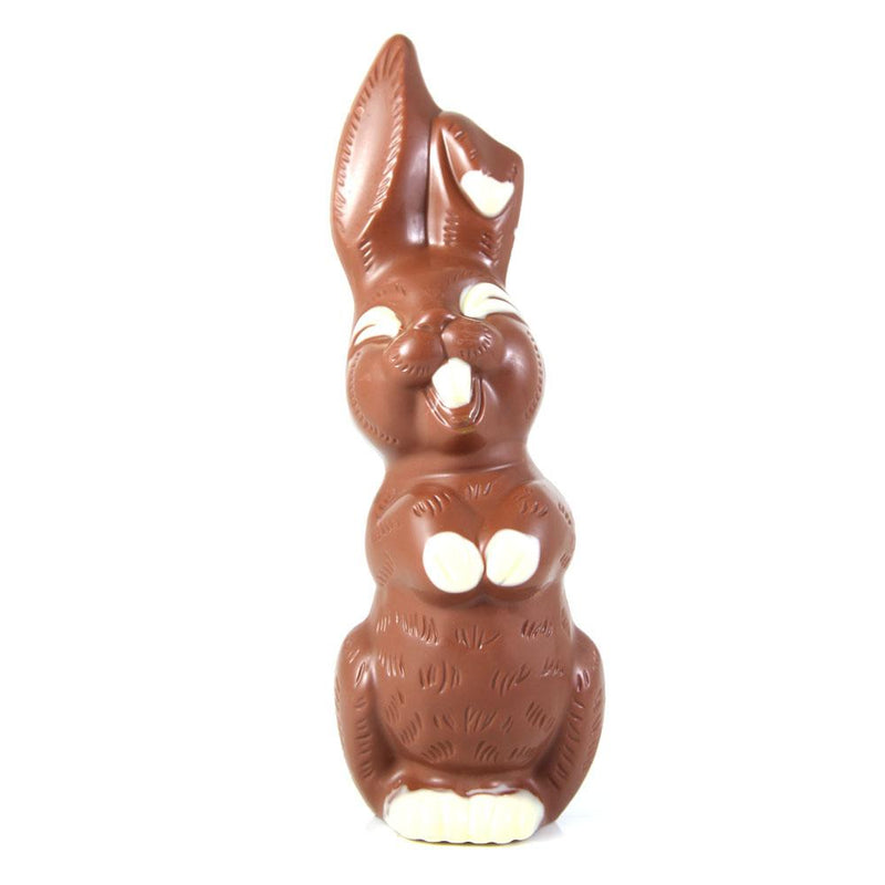 Smiling Chocolate Bunny Large-Milk