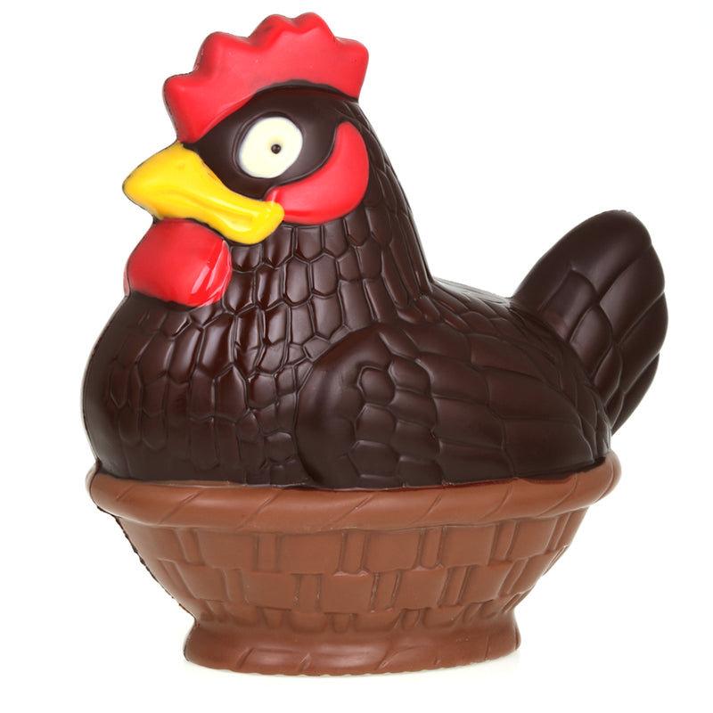 Dark Chocolate Hen - Large Jacques Torres Chocolate