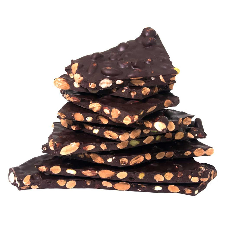 1/4 pound, 1/2 pound and 1 pound Dark Chocolate Bark by Jacques Torres