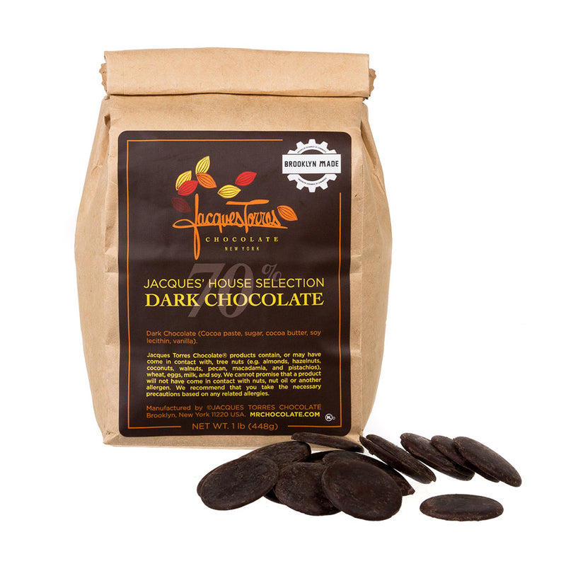 70% Dark Chocolate Baking Discs