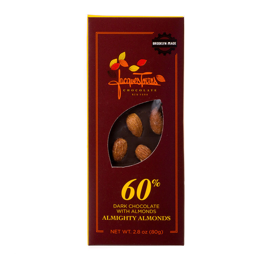 Almighty Almonds Bar 60% Chocolate Bar