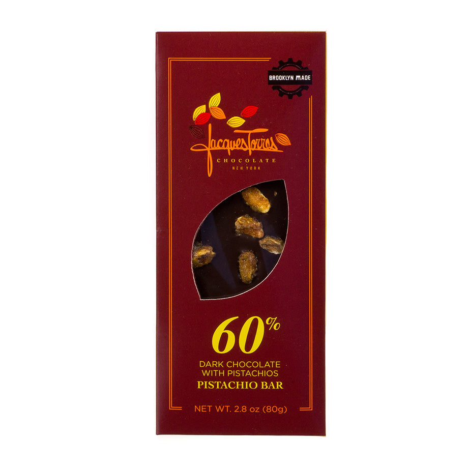 60% Dark Chocolate Pistachio Bar