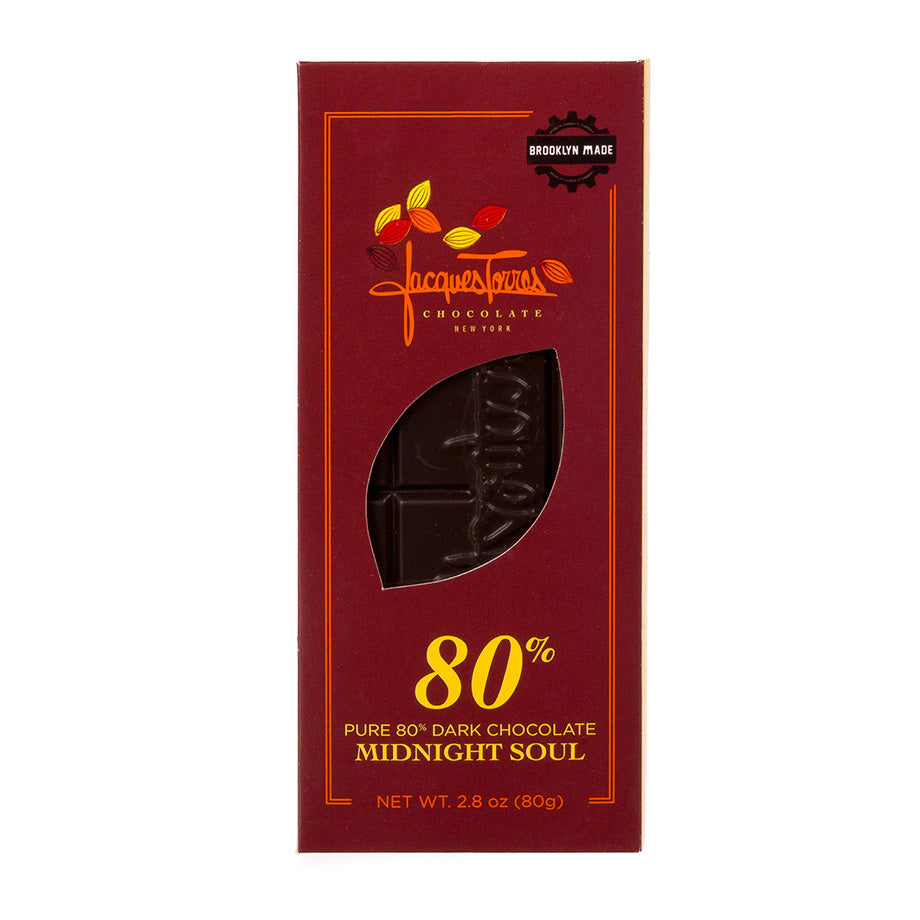 Midnight Soul 80% Pure Dark Chocolate Bar