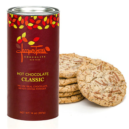 Classic Hot Chocolate  & Milk Chocolate Chip Cookie Combo