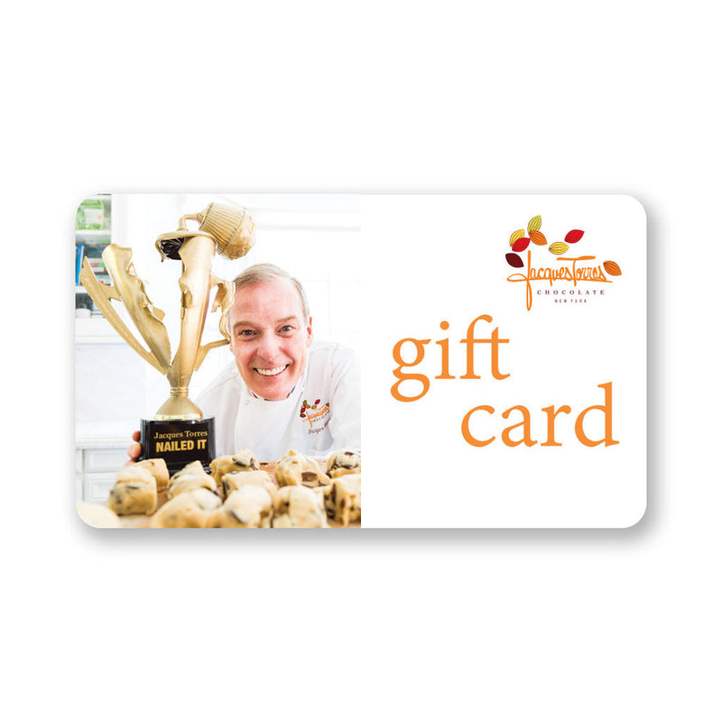 Jacques Torres Chocolate Gift Card (test) -[product-type]- Jacques Torres Chocolate