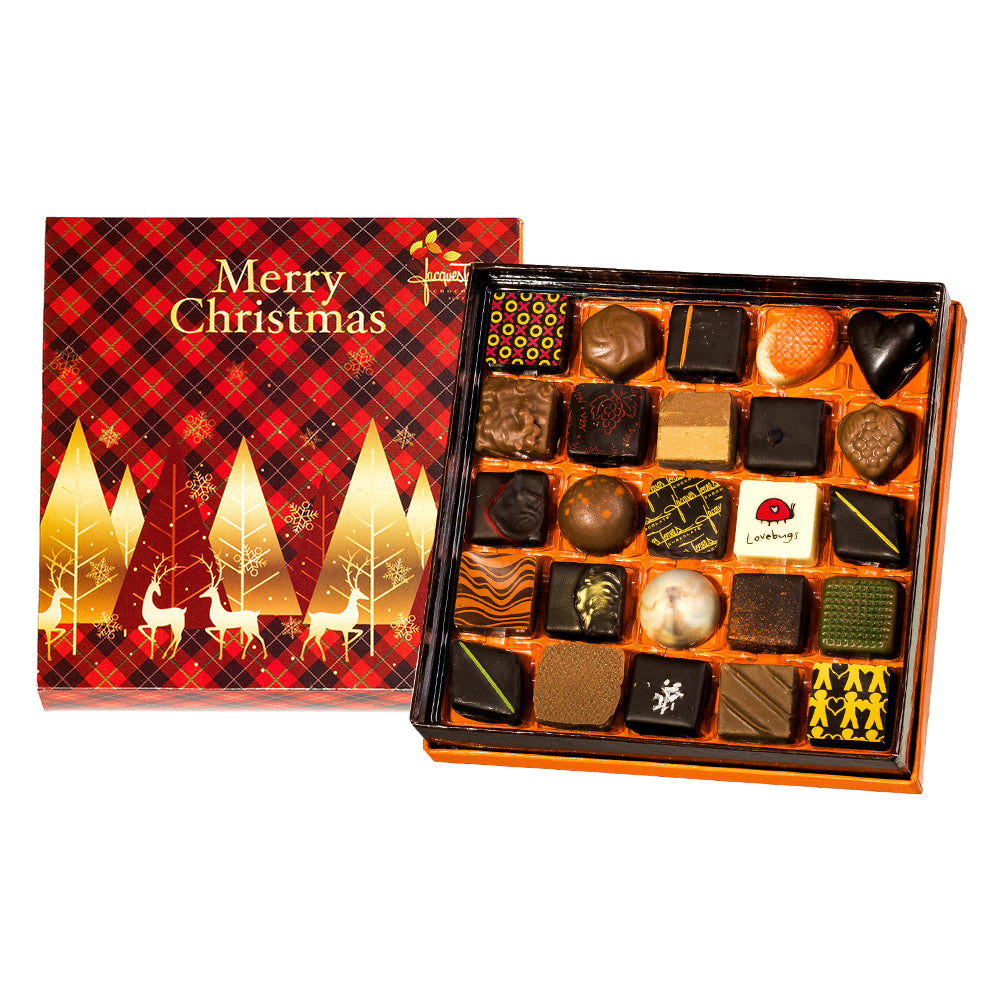 Assorted Bonbons with Merry Christmas Sleeve 25 piece