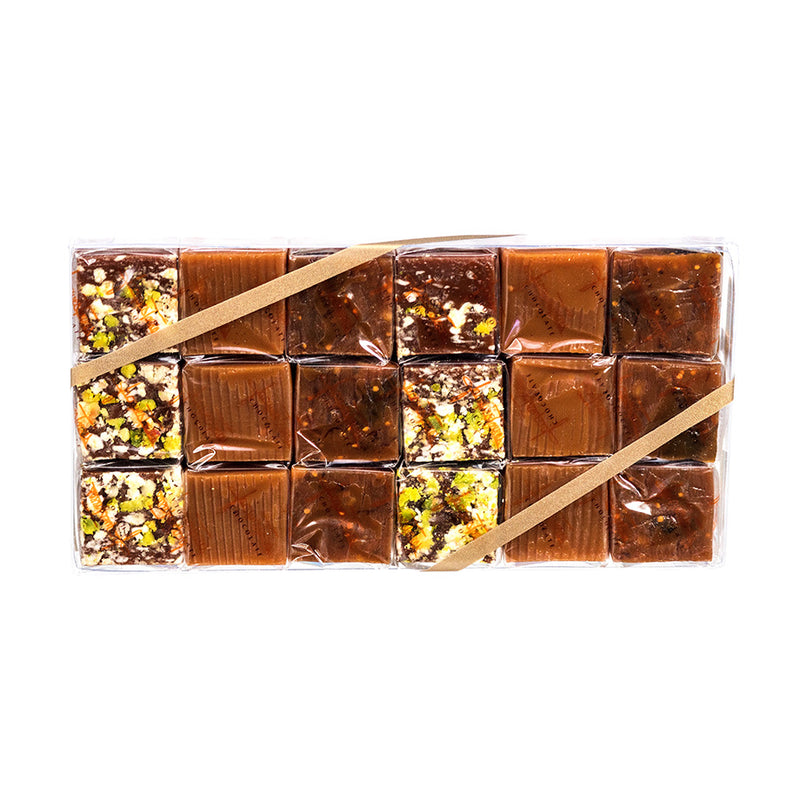 Caramel with Nuts 18 pc from Jacques Torres Chocolate