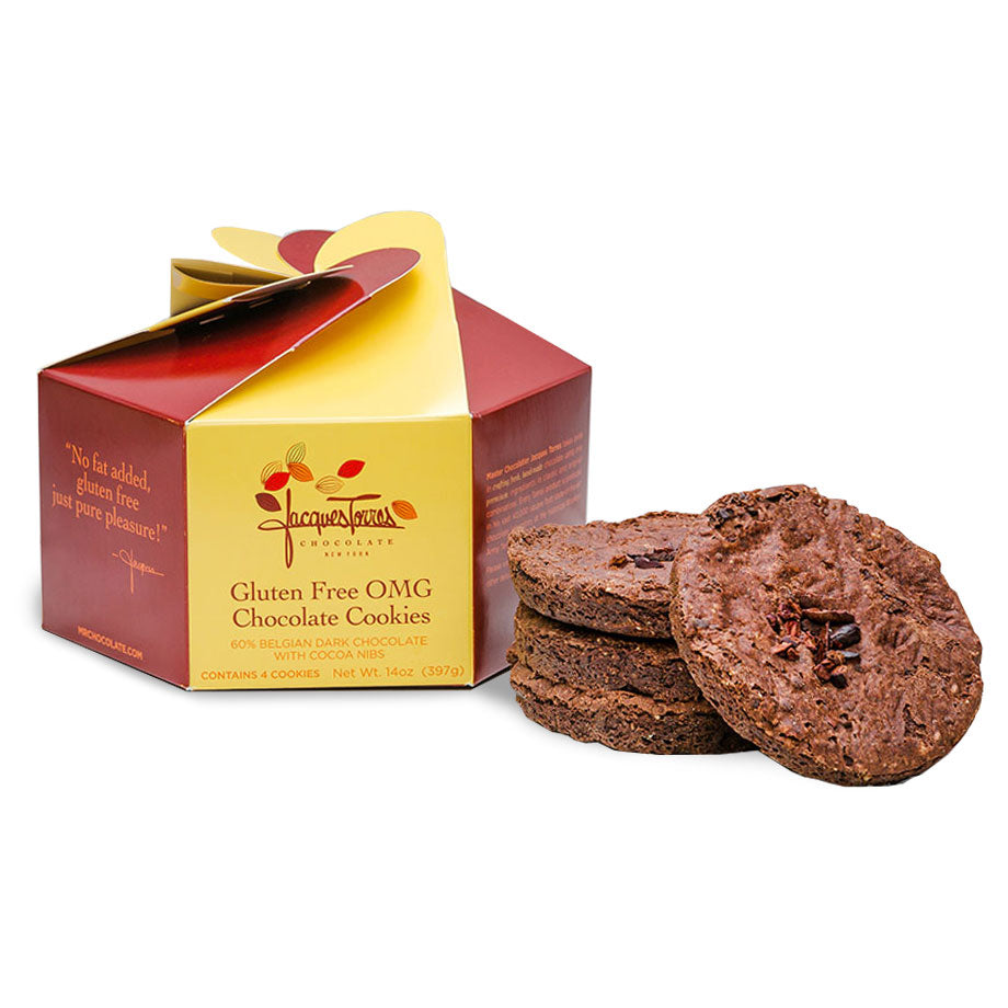 Gluten Free OMG Chocolate Cookies with box