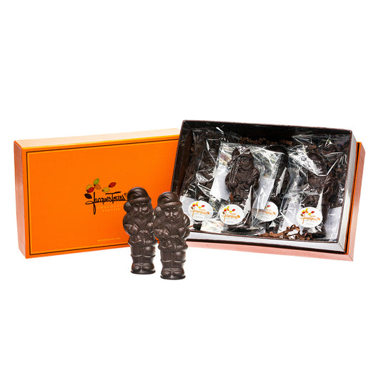 Dark Chocolate Tiny Santa Gift Box 