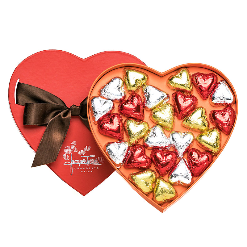 Valentine's Foiled Heart Box 24 piece