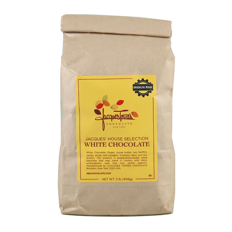 White Chocolate Discs by Jacques Torres