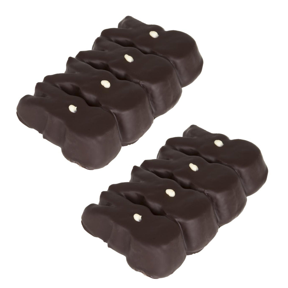 Chocolate Covered Bunny Peeps - 2 Pack Dark Chocolate by Jacques Torres Chocolate