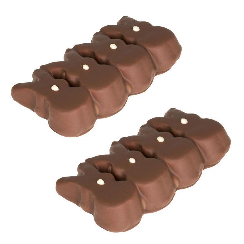 Chocolate Covered Bunny Peeps - 2 Pack Milk Chocolate sold by Jacques Torres Chocolate
