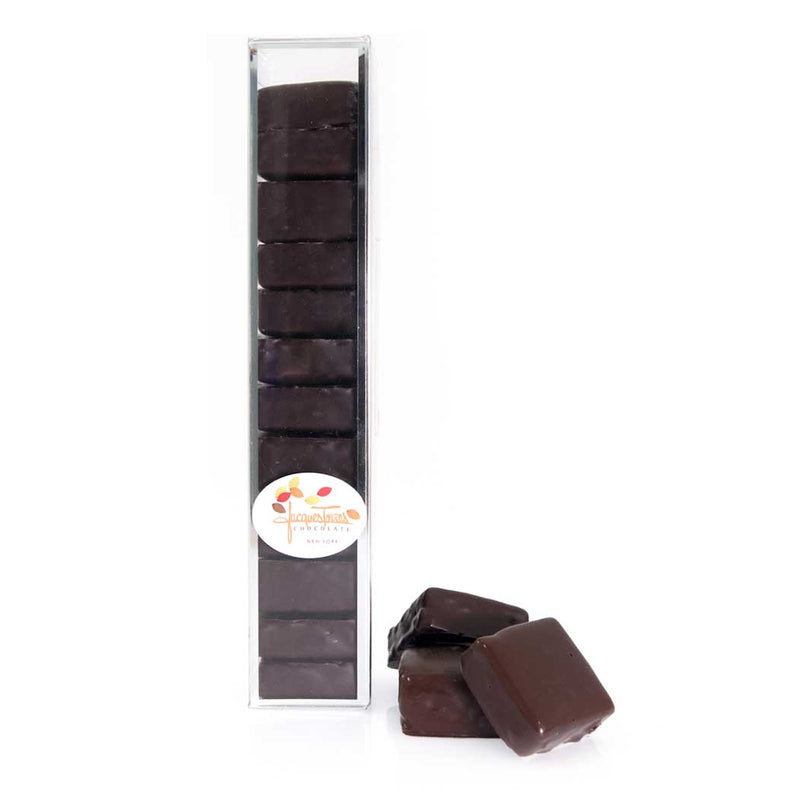 Dark chocolate covered marshmallows by Jacques Torres